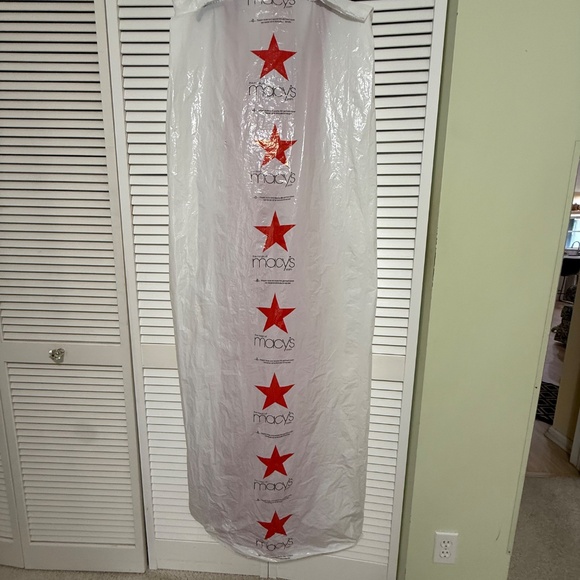 Long Red Pleaded Dress - Picture 7 of 7